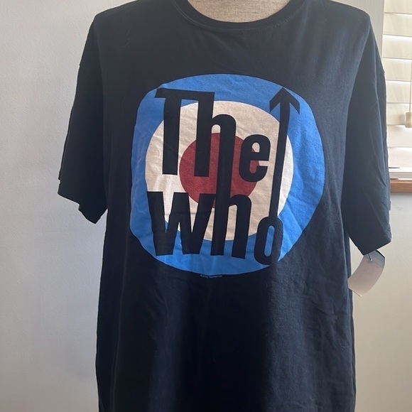 The Who 2012 Mens XL Graphic Classic Logo T-shirt Gildan Soft Style Preshrunk - Picture 3 of 4